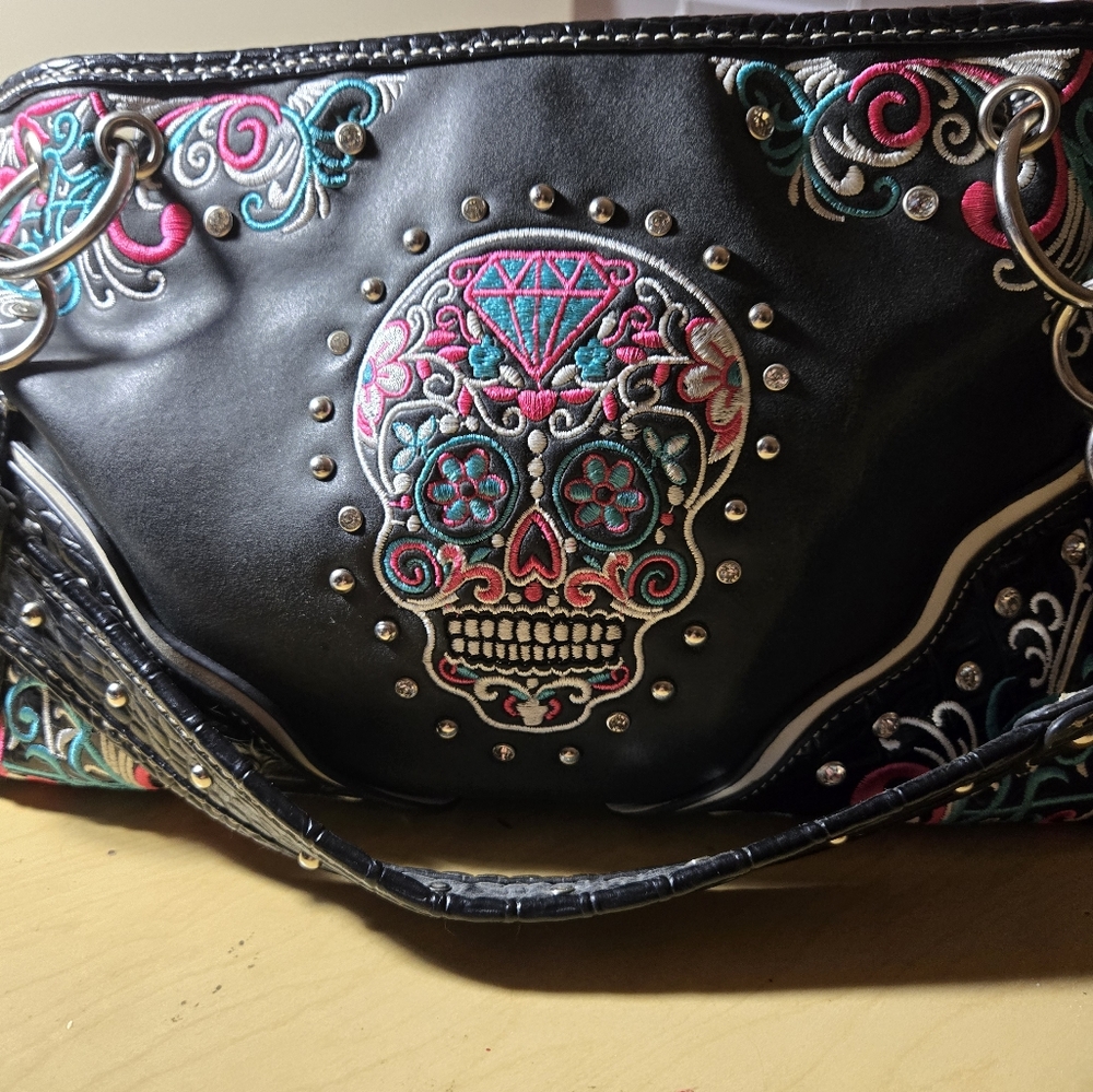 Sugar Skull Purse